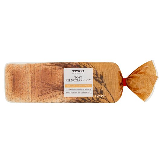 Tesco Tost pełnoziarnisty 500 g