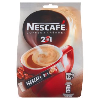Nescafé Coffee & Creamer 2in1 Rozpuszczalny napój kawowy 80 g (10 saszetek)