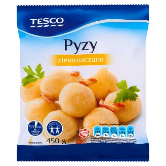 Tesco Pyzy ziemniaczane 450 g
