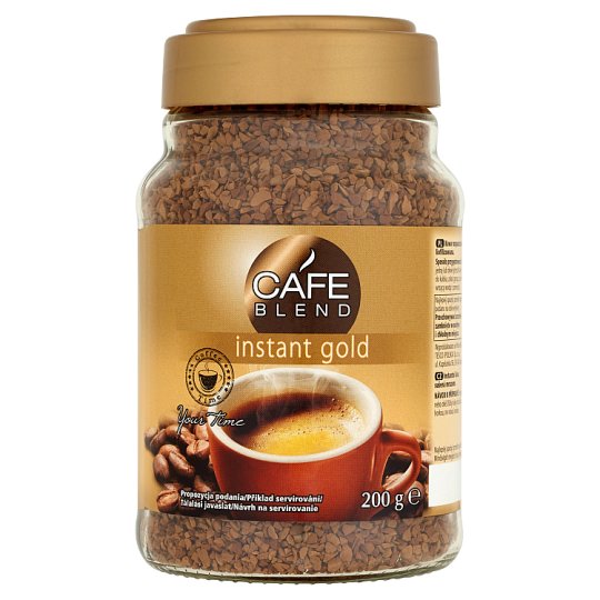 Café Blend Instant Gold Kawa rozpuszczalna liofilizowana 200 g