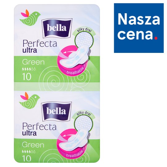Bella Perfecta Ultra Green Podpaski higieniczne 20 sztuk