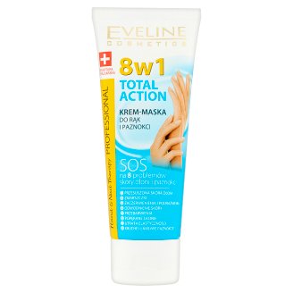 Eveline Cosmetics Hand & Nail Therapy Professional Krem-maska do rąk i paznokci 8w1 75 ml