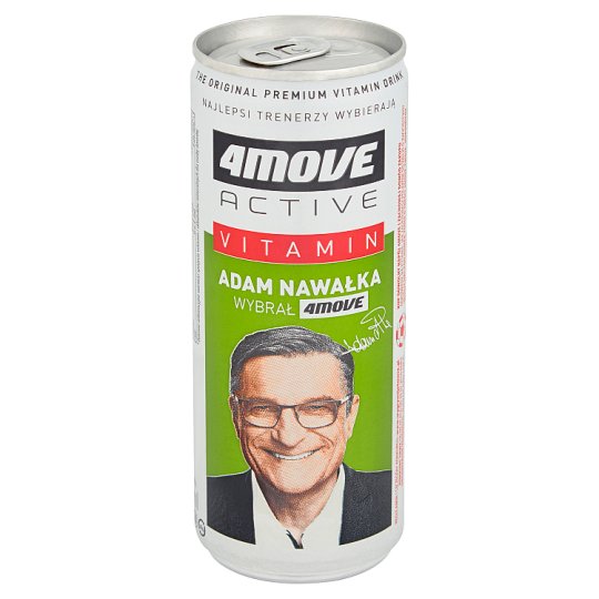4Move Active Vitamin Witaminy + Minerały Napój gazowany 250 ml