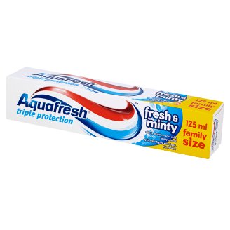Aquafresh 3 Triple Protection Fresh and Minty Pasta do zębów 125 ml