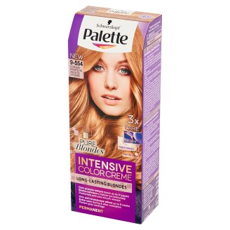 Palette Intensive Color Creme Pure Blondes Farba do włosów ekstra jasny miodowy blond 9-554