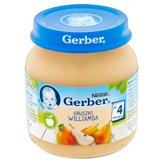 Gerber Gruszki Williamsa po 4 miesiącu 125 g