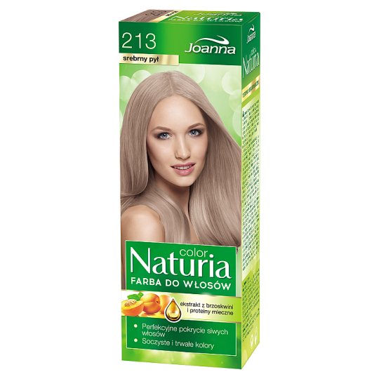 Joanna Naturia color Farba do włosów srebrny pył 213