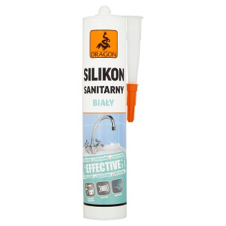 Dragon Silikon sanitarny biały 300 ml