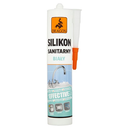 Dragon Silikon sanitarny biały 300 ml