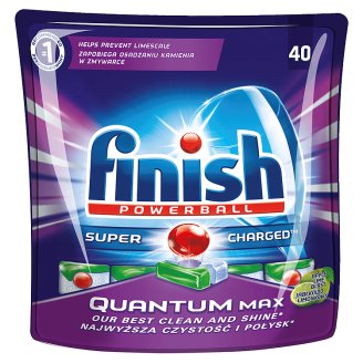 Finish Quantum Max Jabłko Tabletki do zmywarki 620 g (40 sztuk)