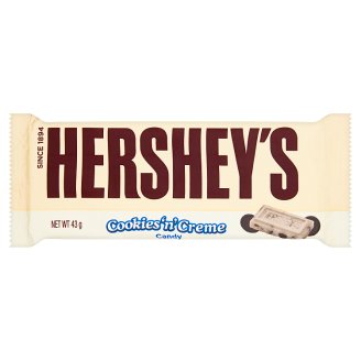 Hershey's Biała czekolada z dodatkiem ciasteczek 43 g