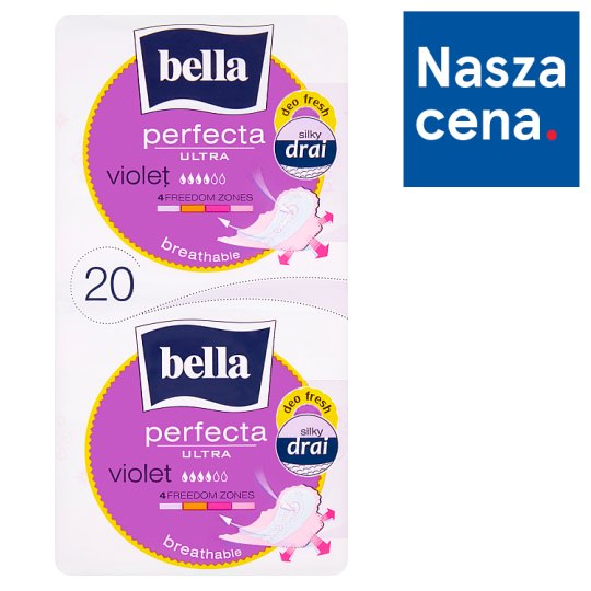 Bella Perfecta Ultra Violet Podpaski higieniczne 20 sztuk