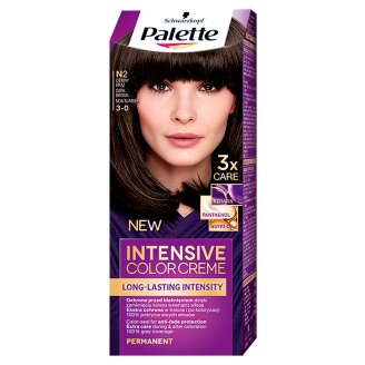 Palette Intensive Color Creme Farba do włosów Ciemny brąz N2
