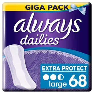 Always Dailies Extra Protect Large Wkładki higieniczne x 68