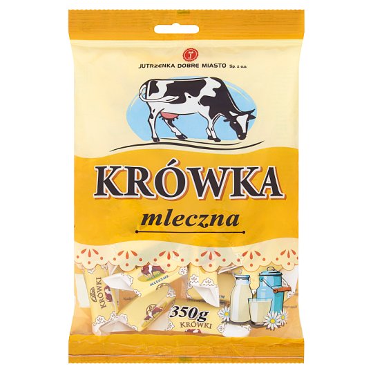 Jutrzenka Dobre Miasto Krówka mleczna Pomadki 350 g
