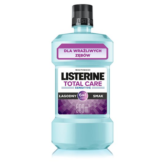 Listerine Total Care Sensitive Płyn do płukania jamy ustnej 500 ml