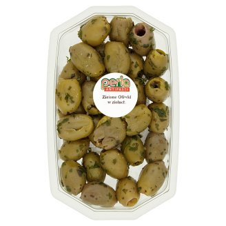 Perla Antipasti Zielone oliwki w ziołach 90 g