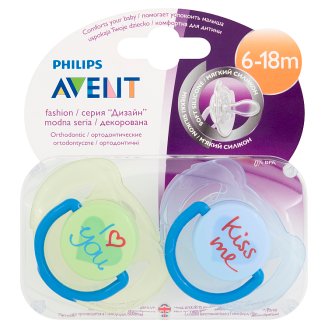 Avent Smoczki z modnej serii 6-18 miesięcy 2 sztuki