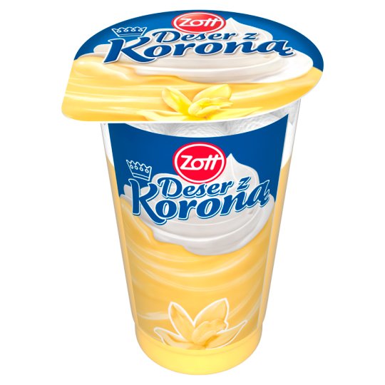 Zott Deser z Koroną Vanilla Flavoured with Whipped Cream Dessert 175 g