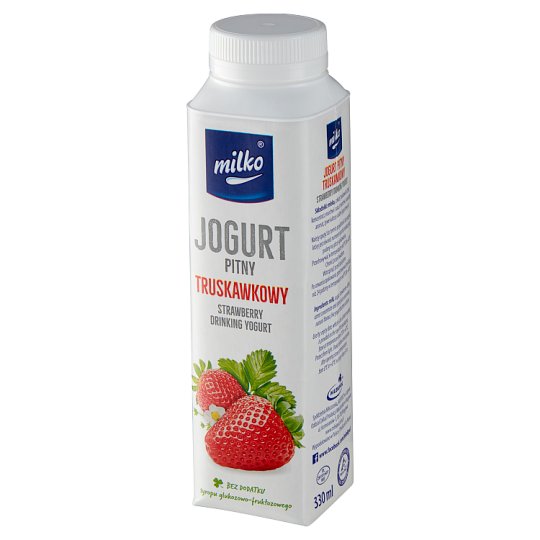 Milko Jogurt truskawkowy 330 ml
