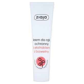 Ziaja Krem do rąk ochronny z ekstraktem z bawełny 100 ml