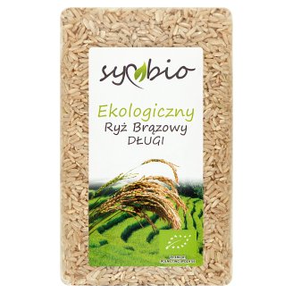 Symbio Ryż brązowy długi ekologiczny 500 g