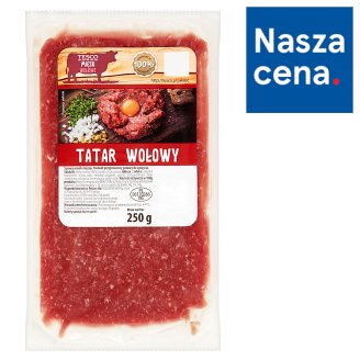 Tesco Tatar wołowy 250 g