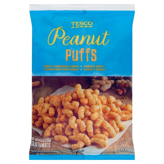 Tesco Chrupki z orzeszkami ziemnymi 60 g
