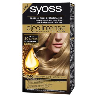 Syoss Oleo Intense Farba do włosów Naturalny blond 7-10