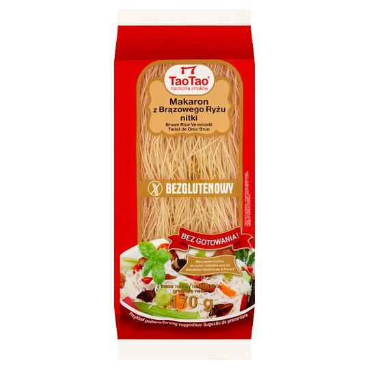Tao Tao Vermicelli Brown Rice Pasta 170 g