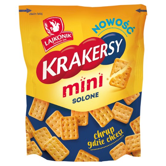 Lajkonik Salted Mini Crackers 100 g