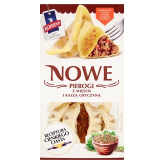 Konspol Nowe Pierogi z mięsem i kaszą gryczaną 240 g