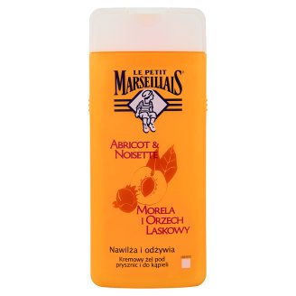 Le Petit Marseillais Morela i Orzech Laskowy Kremowy żel pod prysznic i do kąpieli 650 ml