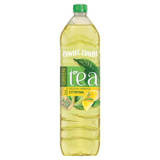 Żywiec Zdrój Green Tea Napój niegazowany zielona herbata cytryna 1,5 l