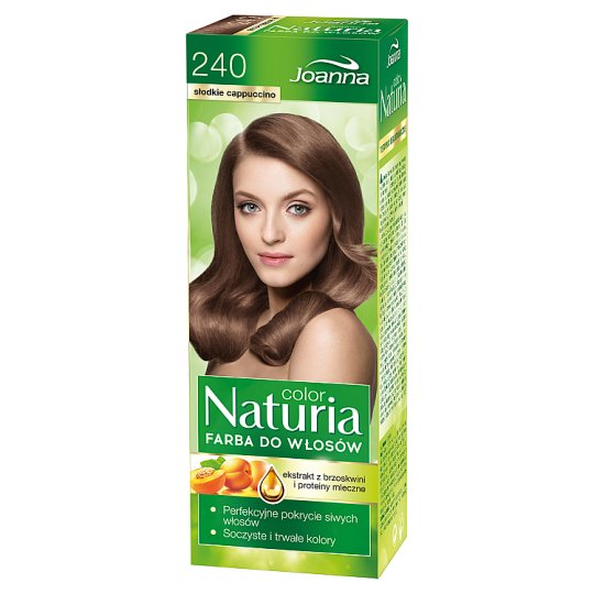 Joanna Naturia color Farba do włosów słodkie cappuccino 240