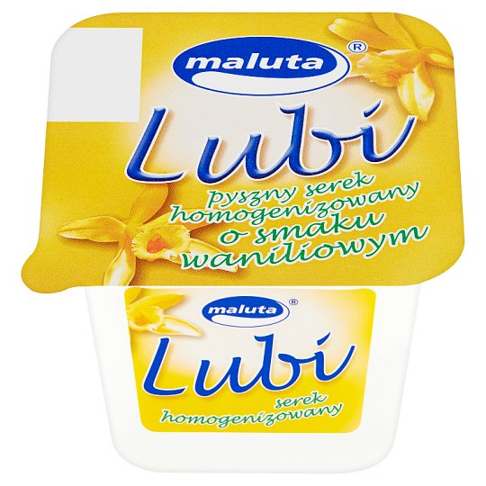 Maluta Lubi Serek homogenizowany o smaku waniliowym 200 g
