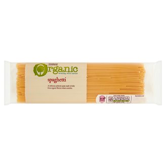 Tesco Organic Makaron spaghetti bezjajeczny 500 g