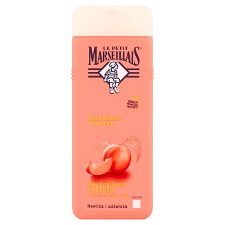 Le Petit Marseillais Biała Brzoskwinia i Nektarynka Delikatny żel pod prysznic 400 ml
