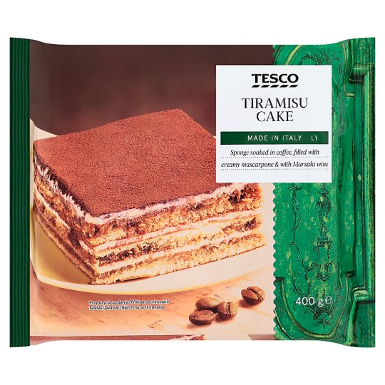 Tesco Wyrób cukierniczy o smaku tiramisu 400 g