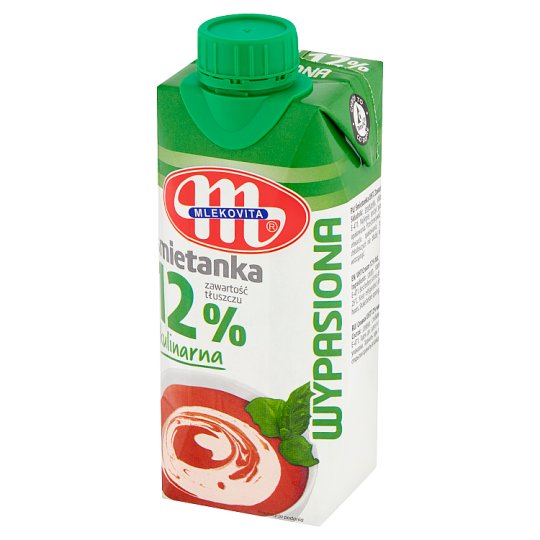 Mlekovita Wypasiona Śmietanka kulinarna 12% 330 ml