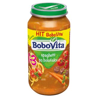 BoboVita Spaghetti po bolońsku dla dzieci 1-3 lata 250 g