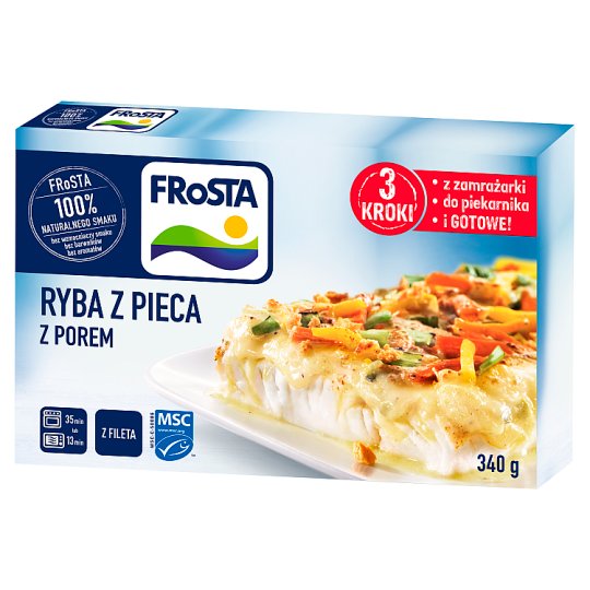 FRoSTA Ryba z pieca z porem 340 g