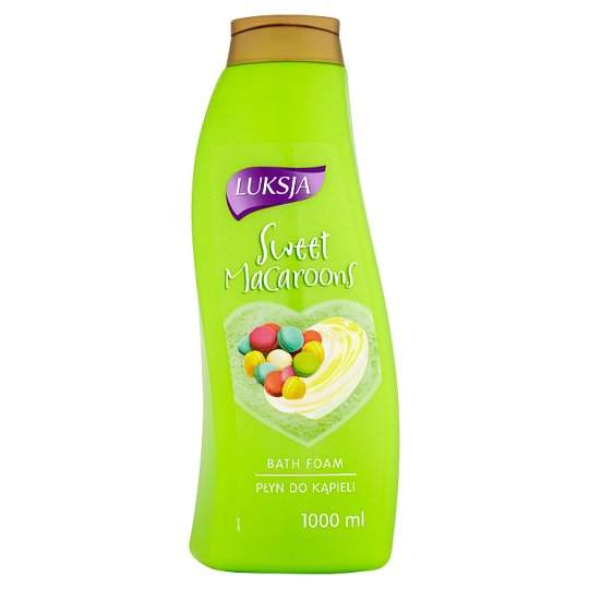 Luksja Sweet Macaroons Płyn do kąpieli 1000 ml