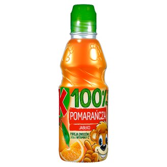 Kubuś 100% Sok pomarańcza jabłko 300 ml