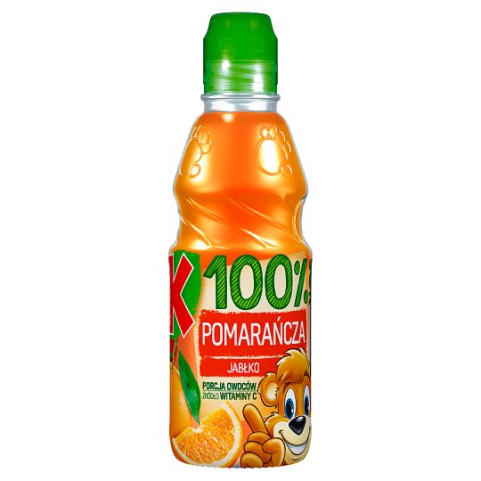 Kubuś 100% Sok pomarańcza jabłko 300 ml