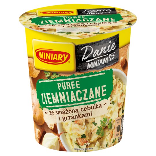 Winiary Puree ziemniaczane ze smażoną cebulką i grzankami 59 g