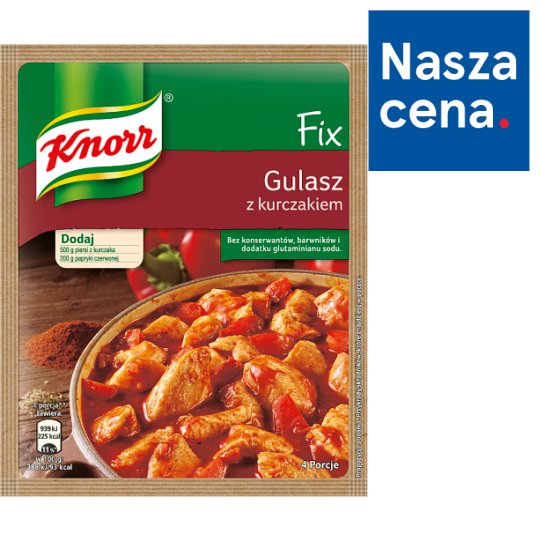Knorr Fix gulasz z kurczakiem 52 g