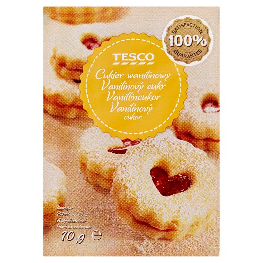Tesco Cukier wanilinowy 10 g