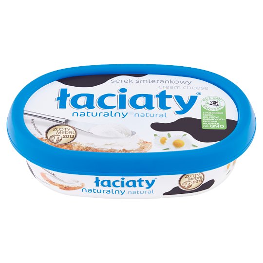 Łaciaty Serek śmietankowy naturalny 135 g