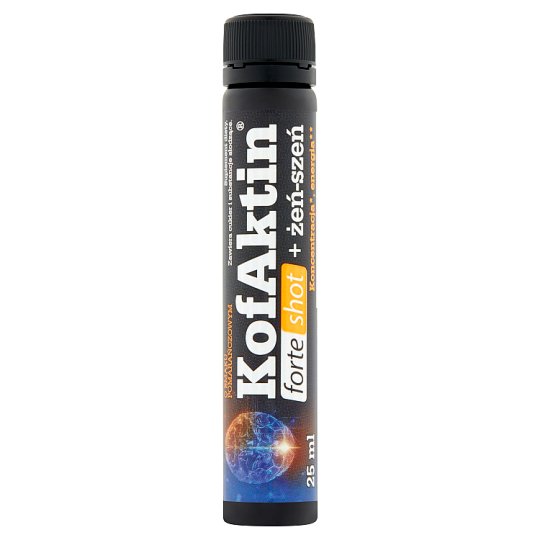 Olimp Labs KofAktin forte shot + żeń-szeń Suplement diety 25 ml